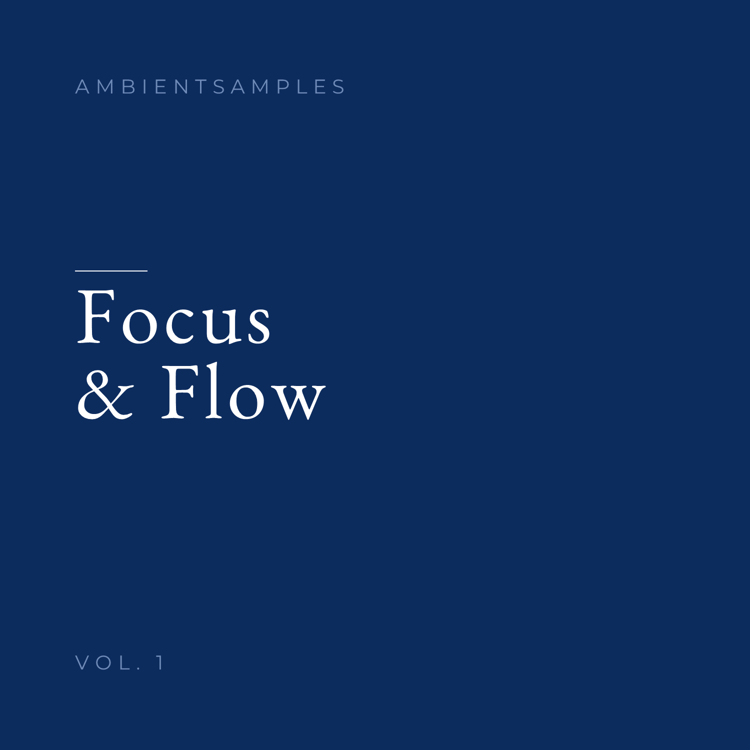 Cover - Focus & Flow, Vol. 1